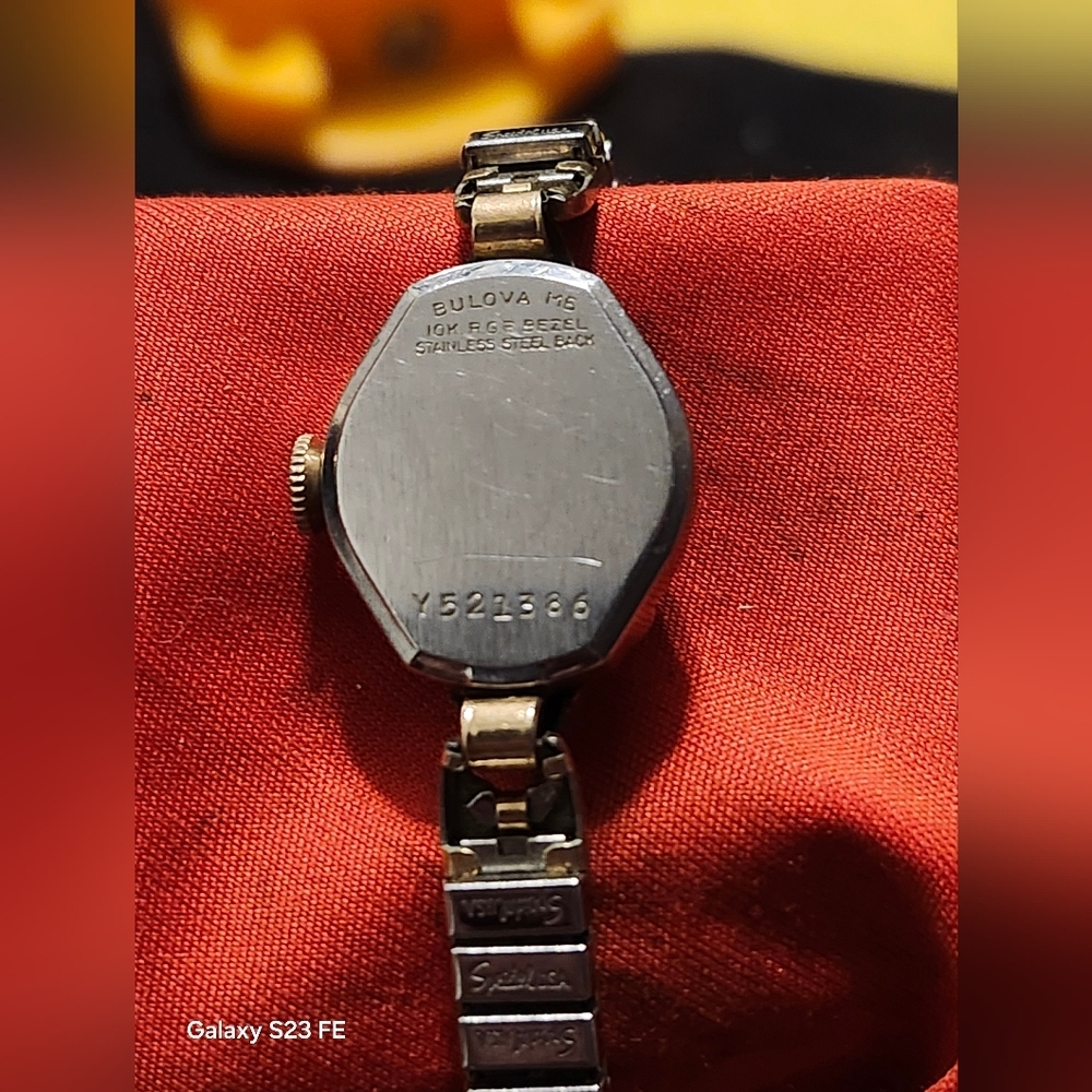 Vintage 50s Bulova M6. 10kt R.G.F ladies watch - Picture 5 of 5